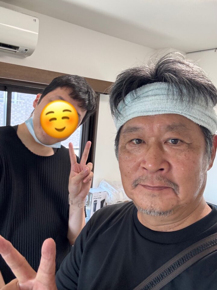 お客様にもご協力いただきスムーズに作業完了